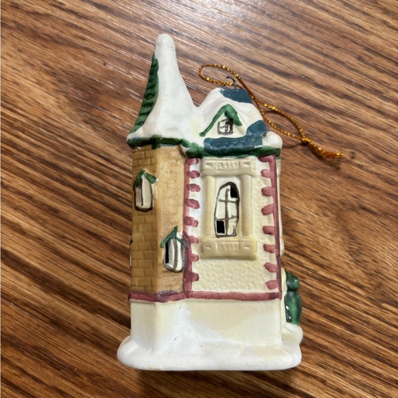 Vintage Porcelain House and Toy Store Ornament - Picture 3 of 4